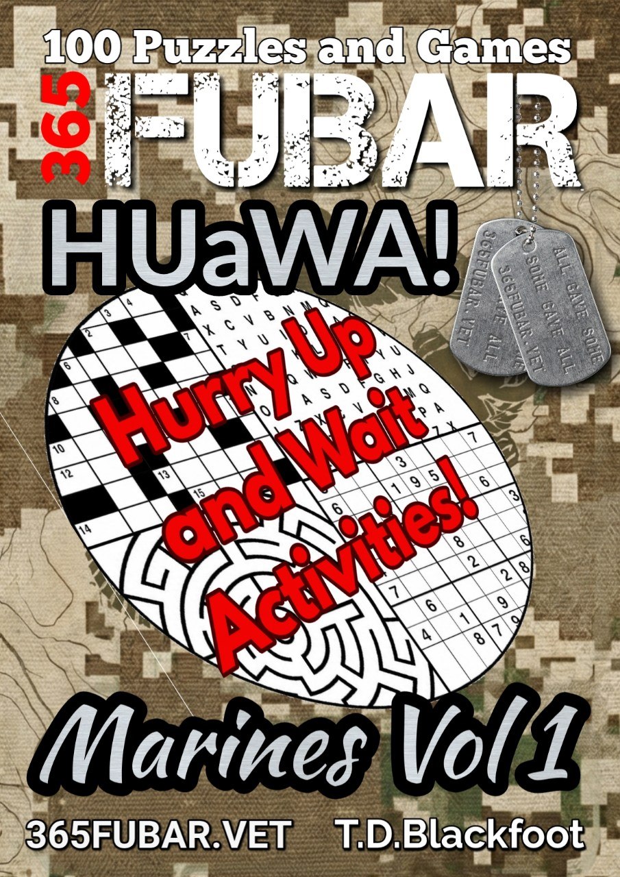 HUaWA! Marines Vol 1 cover